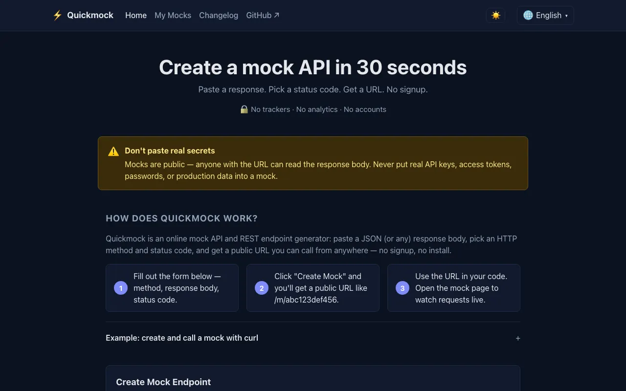 Quickmock